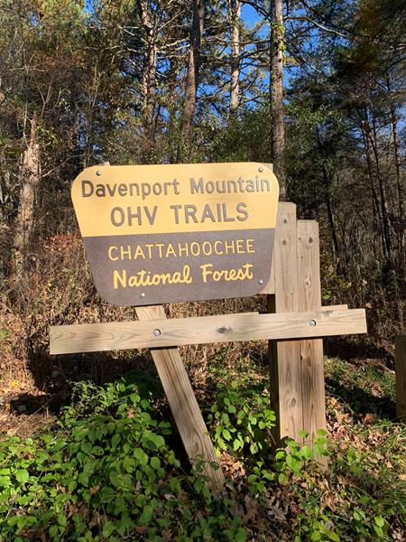 Davenport Mountain OHV Trails