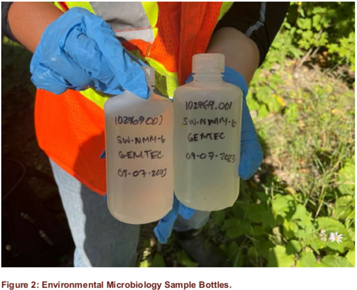 Environmental Microbiology Sample Bottles