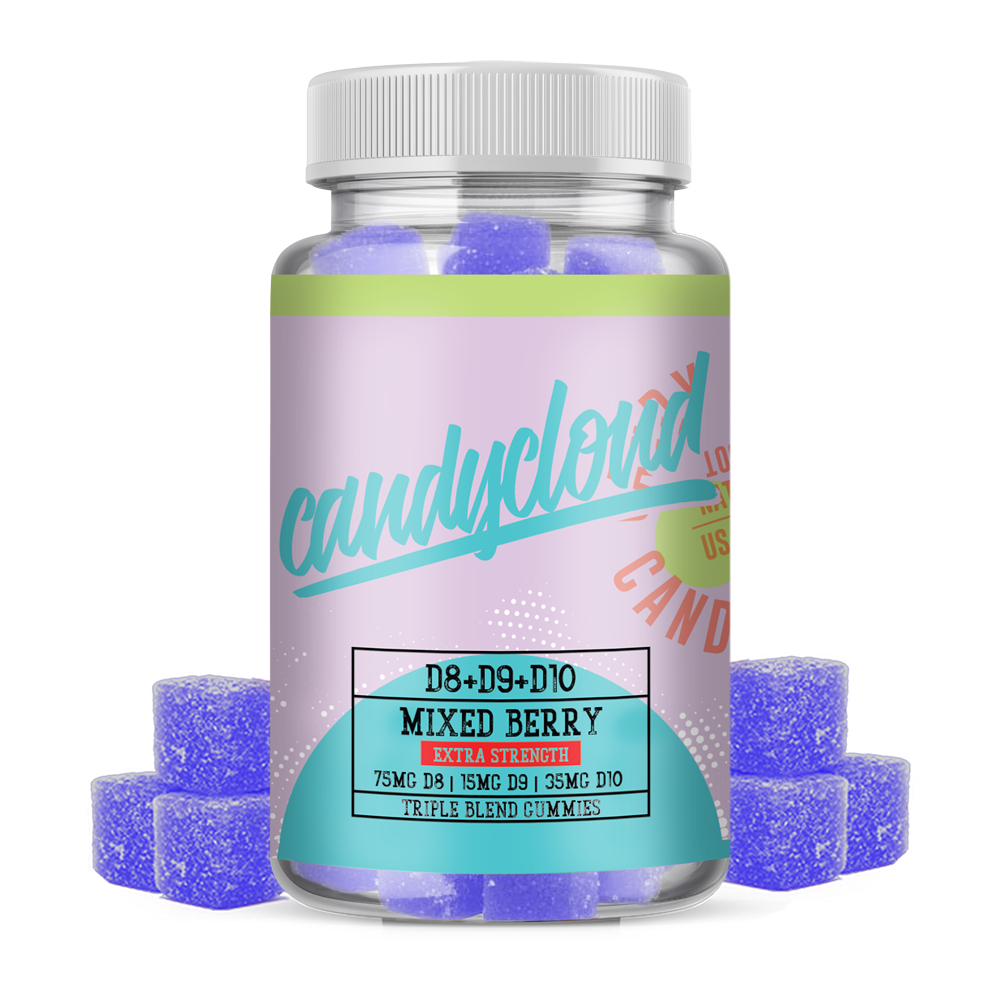 Candy Cloud - D8, D9, D10 Extra Strength Gummies