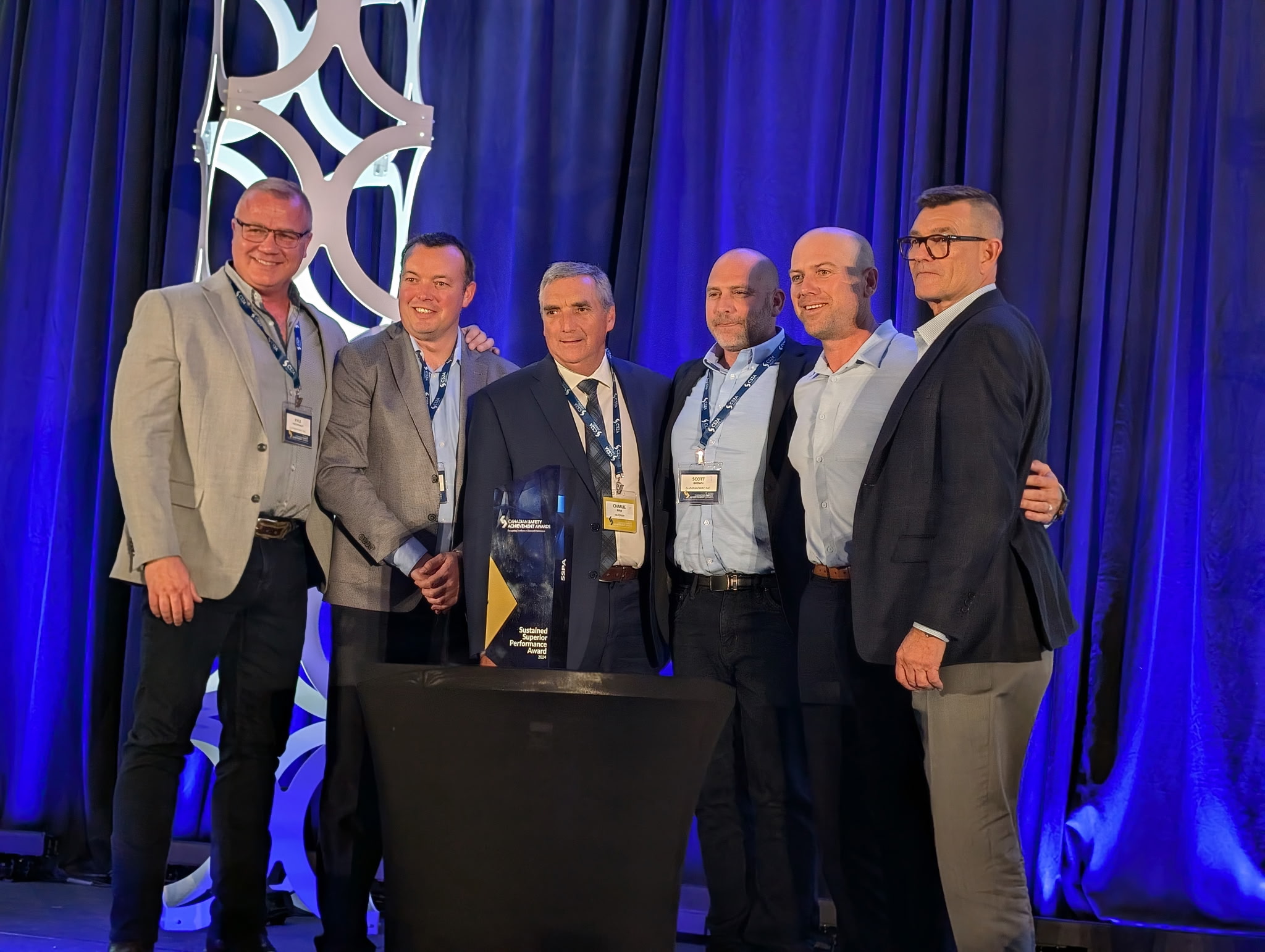 Canadian Safety Achievement Awards Honour AlumaSafway with 14 National Safety Awards