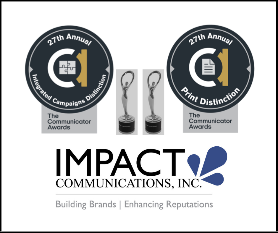 Impact Communications Earns Two Awards in 27th Annual AIVA Communicator Awards thumbnail