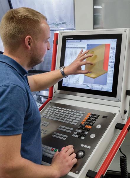 HEIDENHAIN's TNC 640 control is particularly well suited for milling-turning, HSC and 5-axis machining on machines with up to 18 axes. It will be on display at Amerimold 2019.