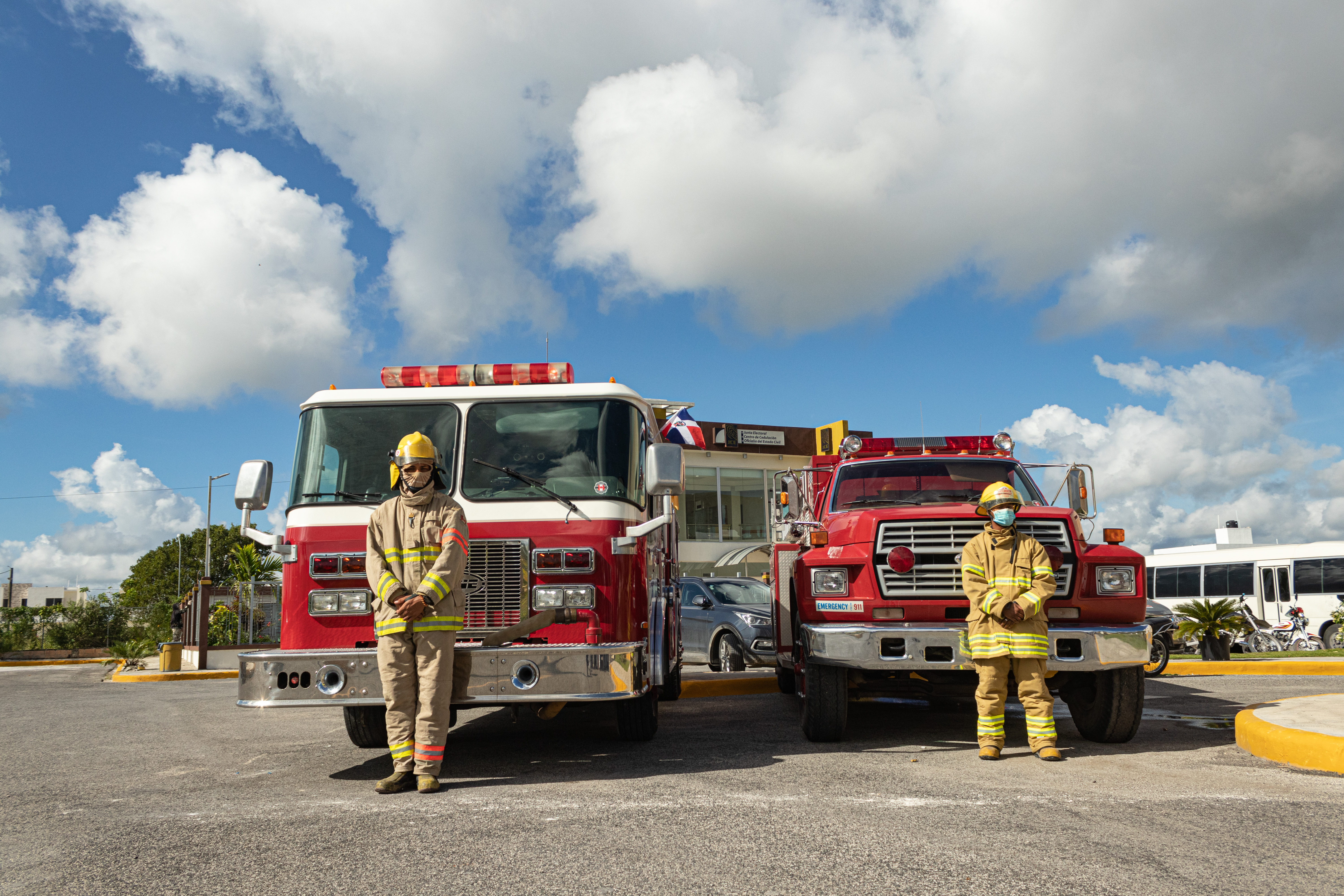 Camions de pompiers