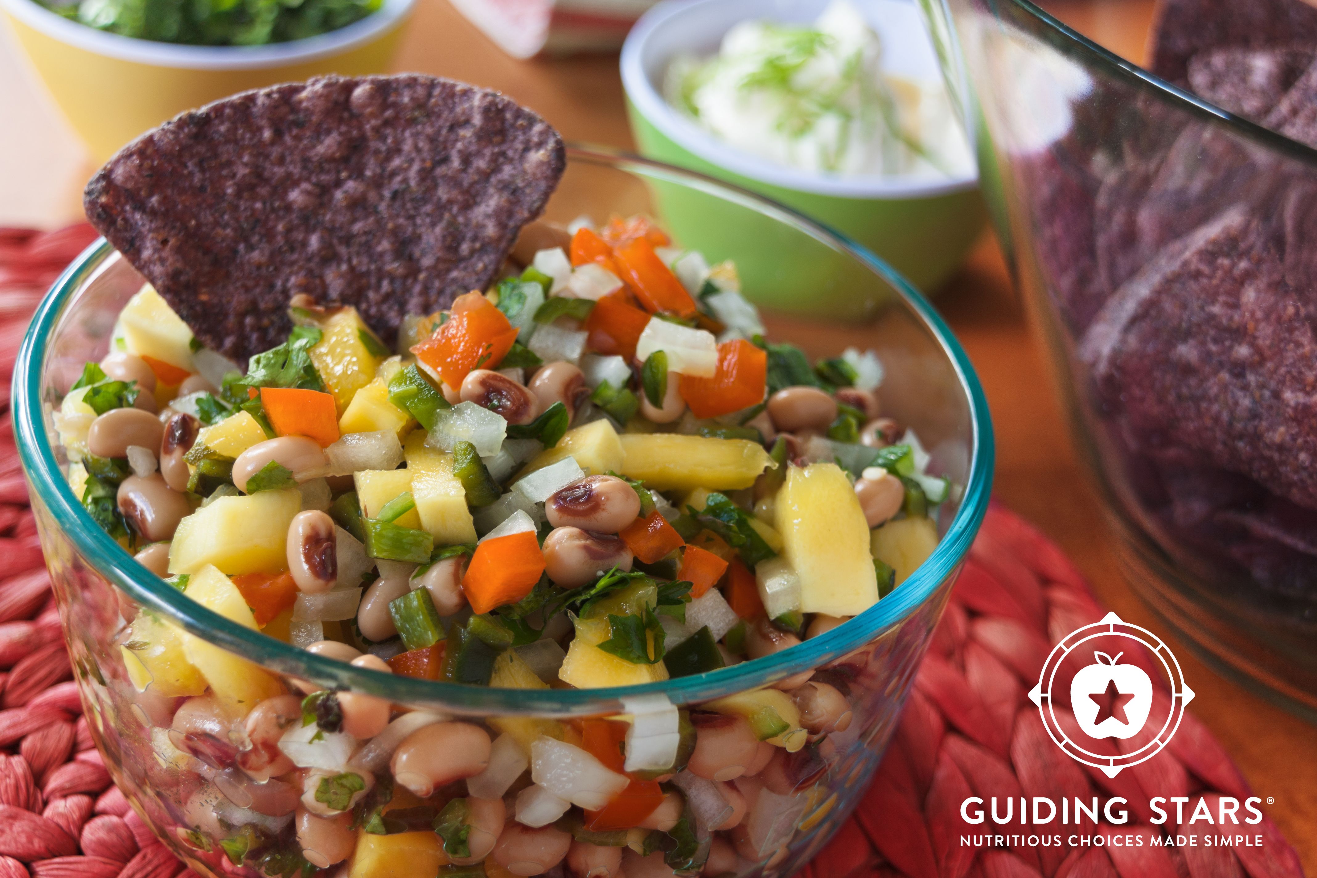 Black-Eyed Pea Salsa with Mango