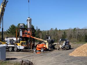Construction Underway in Ashland, Maine CoalSwitch Production Facility