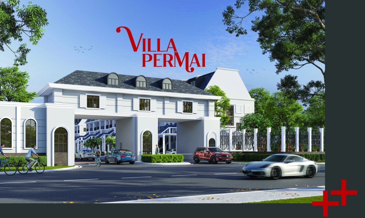 Artist impression of Villa Permai, the award-winning residential development project by Stateight Sdn Bhd, recognised under the Residential Development (20+ Units) Malaysia category at the Asia Pacific Property Awards 2026–2027.