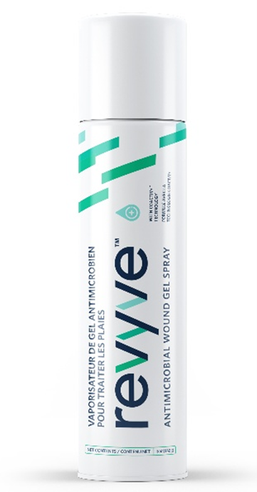Kane Biotech Receives Health Canada Approval for revyve® Antimicrobial Wound Gel Spray