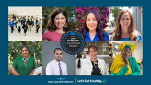 Collage of Let's Eat Healthy Award Winners