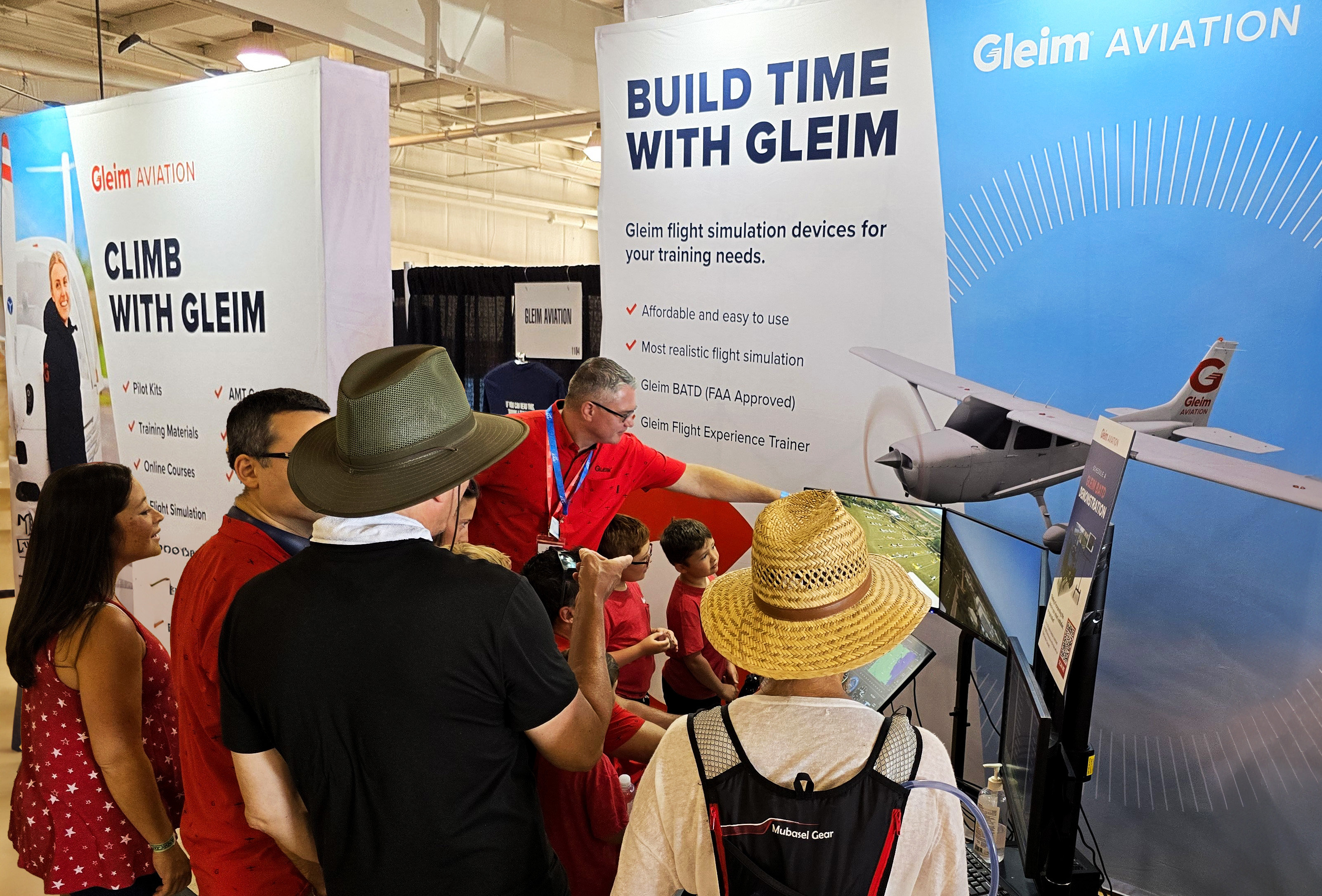 Gleim Aviation At EEA AirVenture