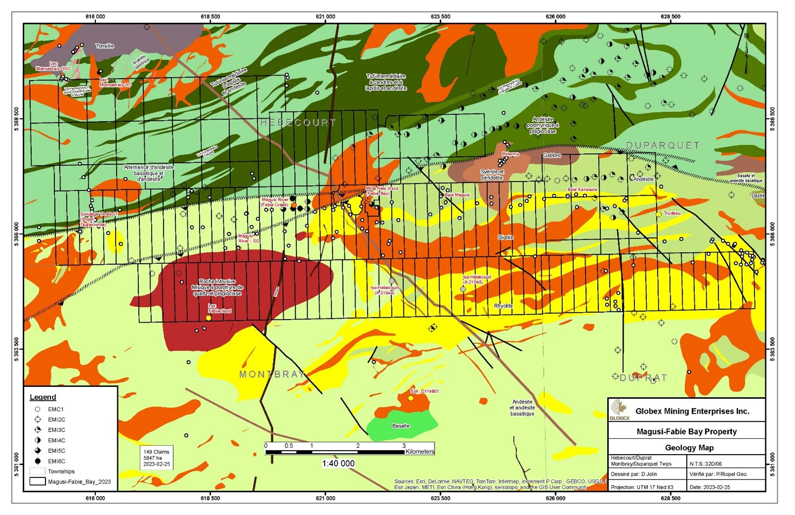 Magusi – Fabie Bay Property Map