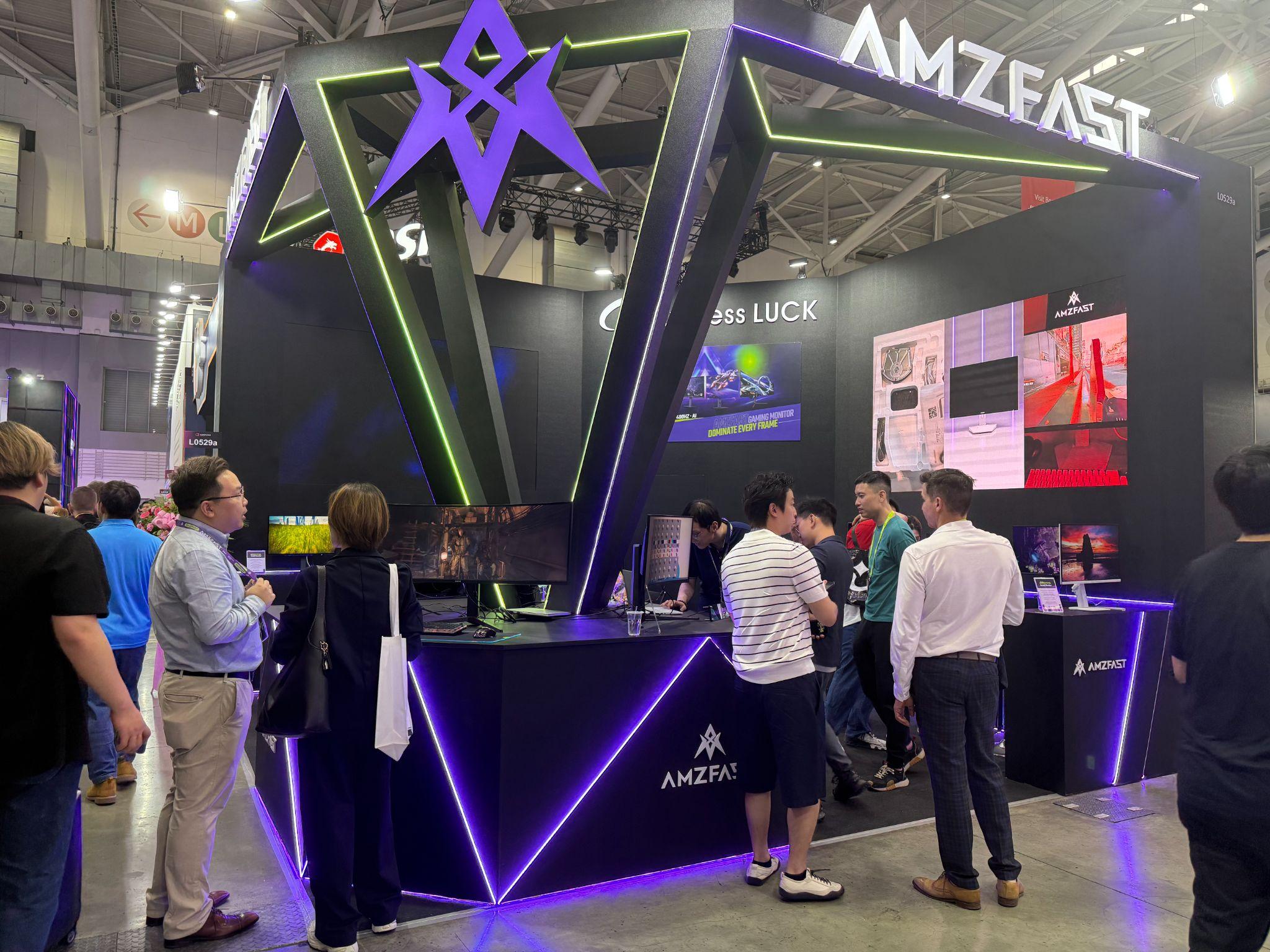 AMZFAST booth at COMPUTEX 2026
