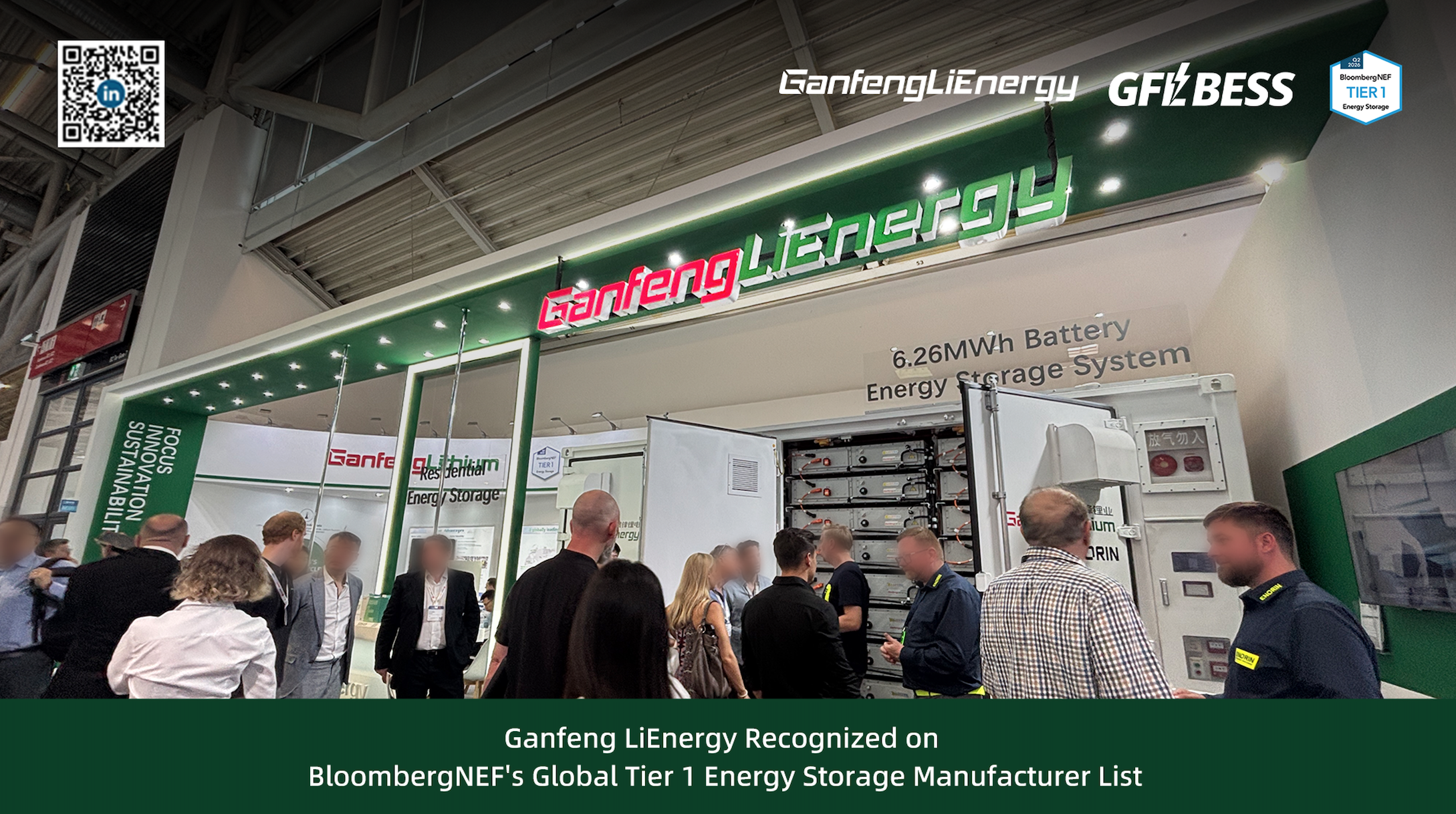 Ganfeng LiEnergy Debuts at Intersolar Europe 2026, Building a Full-Chain Energy Storage Operations and Service System
