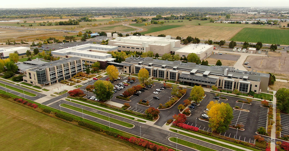 AGC Biologics Longmont Cell and Gene Therapy Campus Aerial View