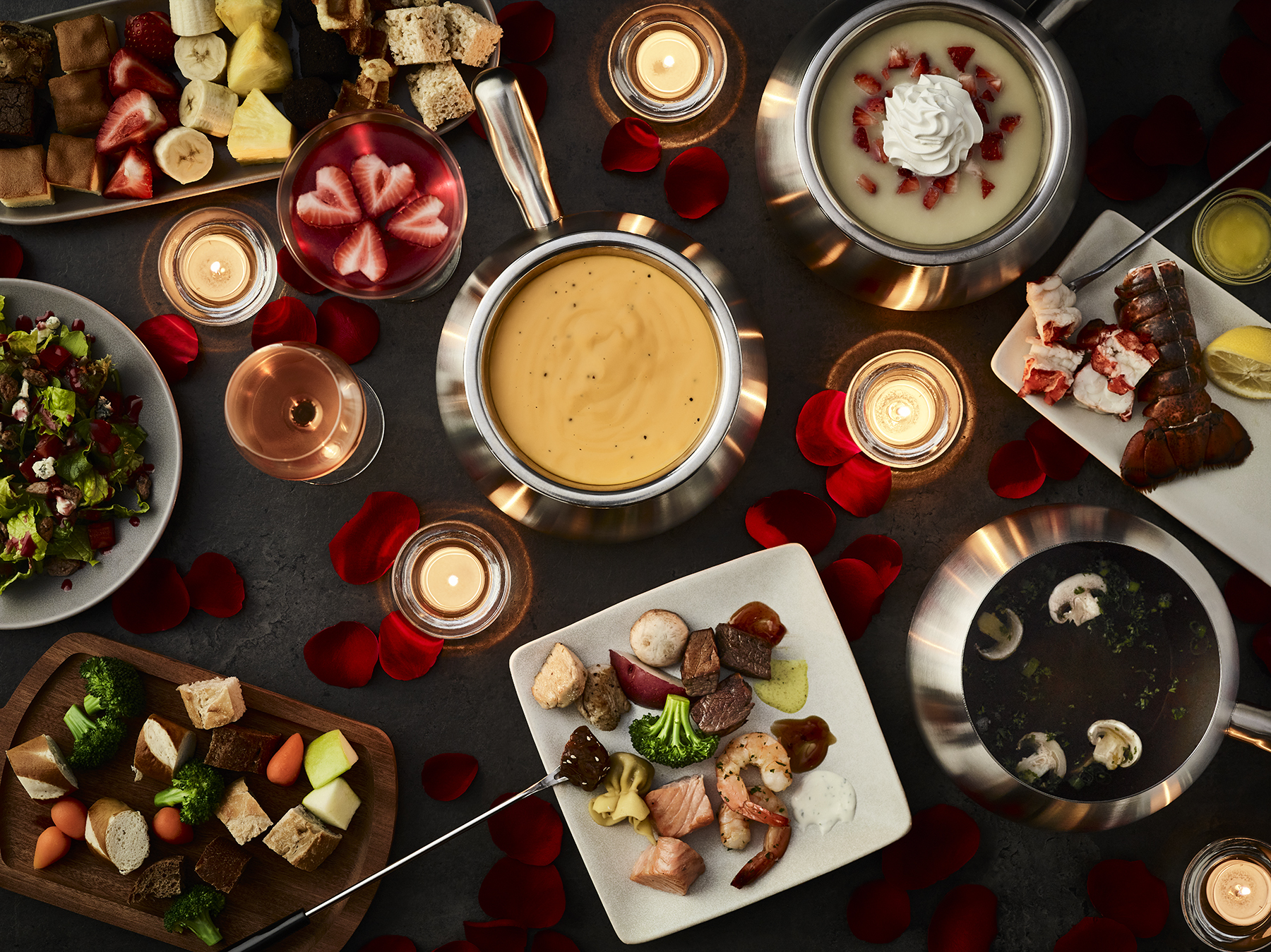 Dip into the perfect date night with Melting Pot's special Thursdate four-course menu 