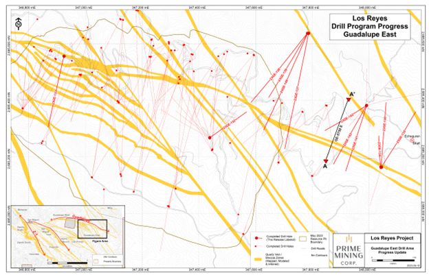 Guadalupe Zone (Guadalupe East area) drilling update