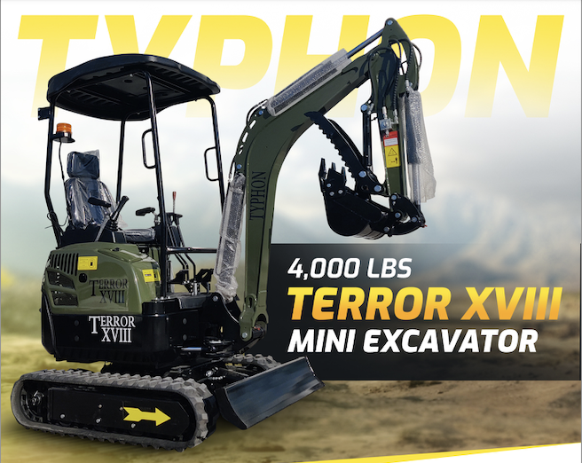 TERROR XVIII Mini Excavator