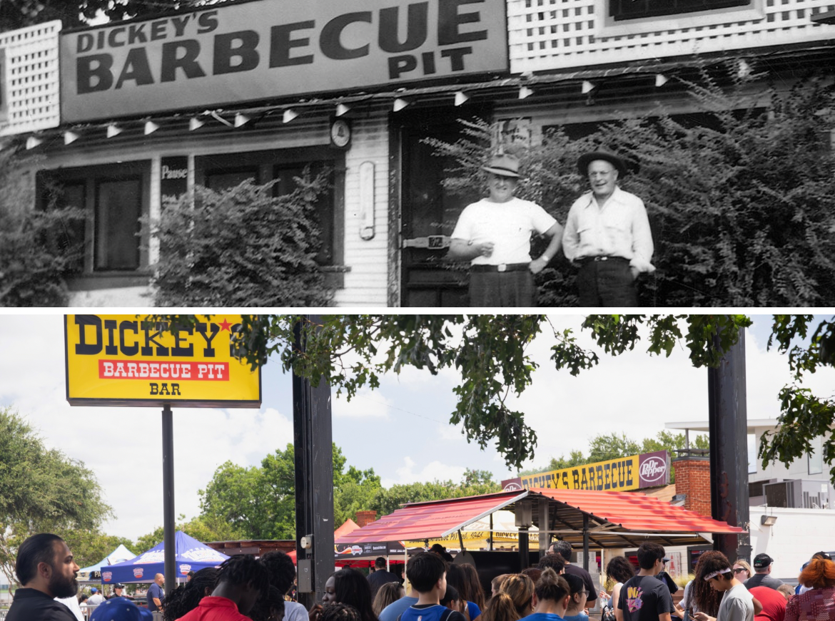 The Original Dickey's Barbecue Pit on Central Expressway in Dallas, TX