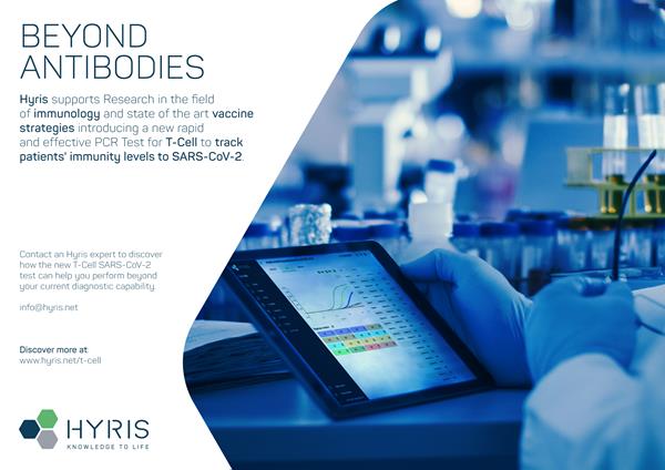 Hyris presents its disruptive T-Cells test to detect the body's immune response to SARS-CoV-2.