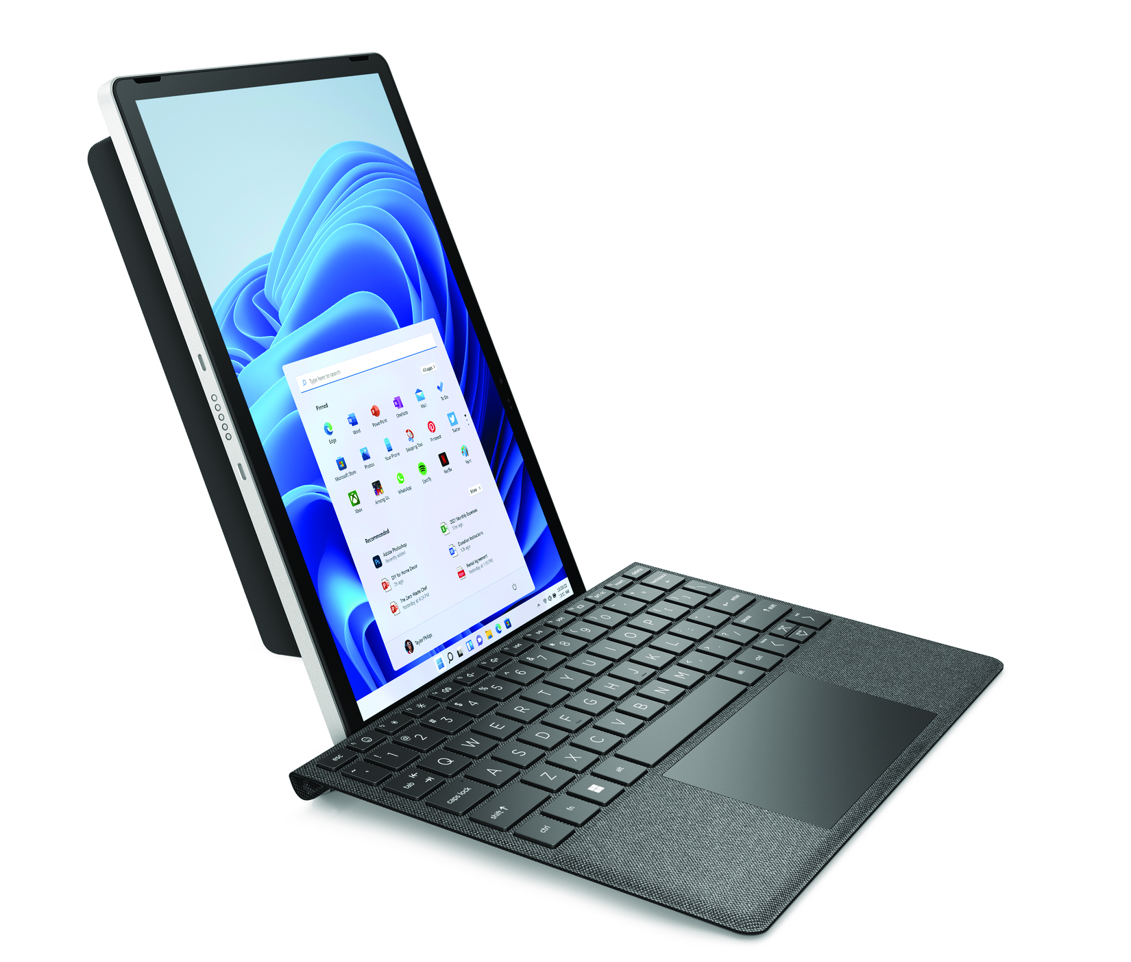 HP 11 inch Tablet PC in portrait mode