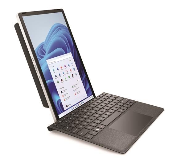 HP 11 inch Tablet PC in portrait mode