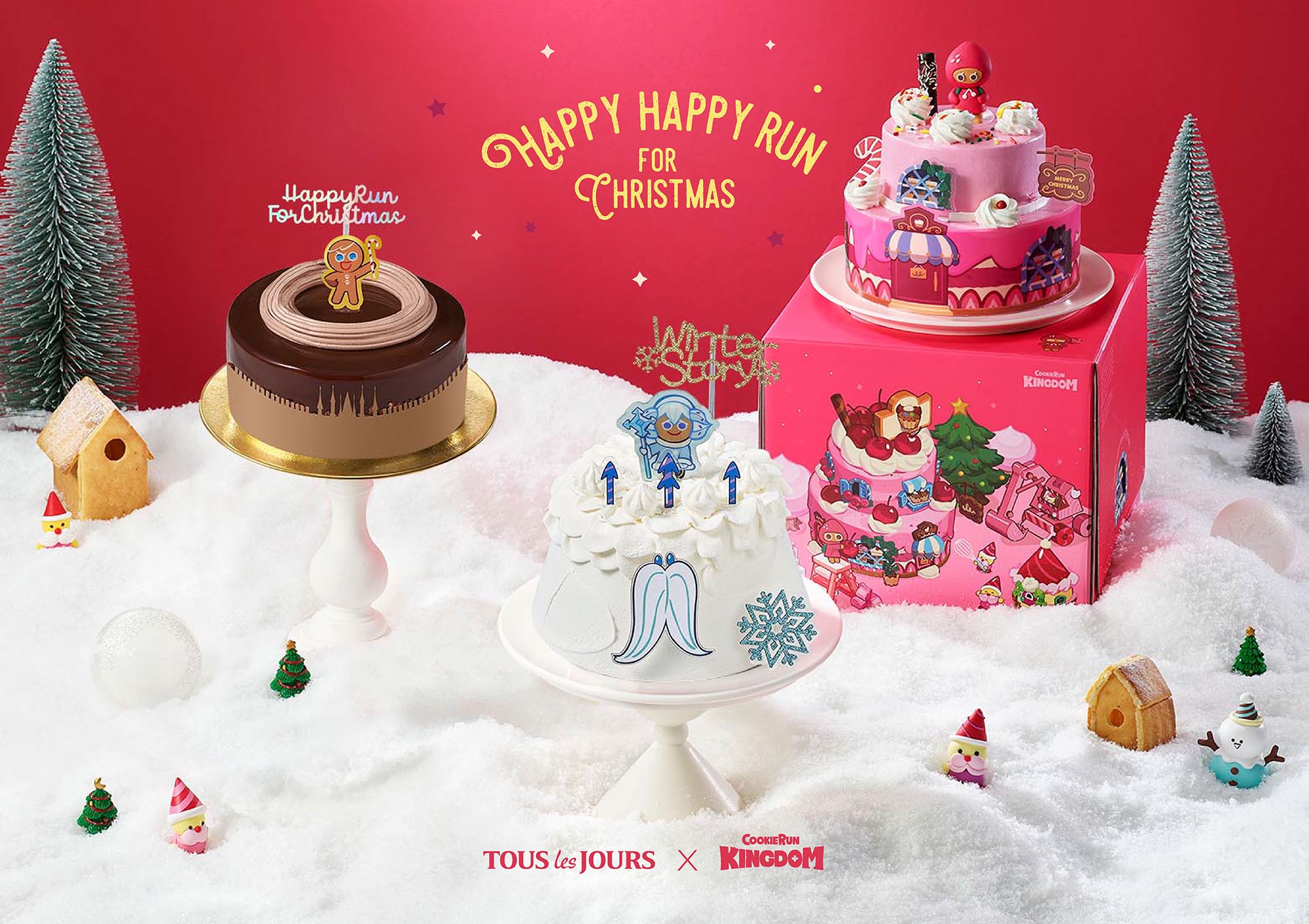 TOUS les JOURS Christmas Cakes