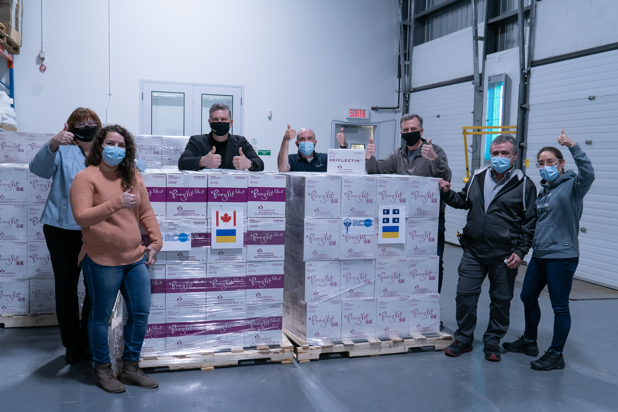 Duchesnay Ukraine group picture