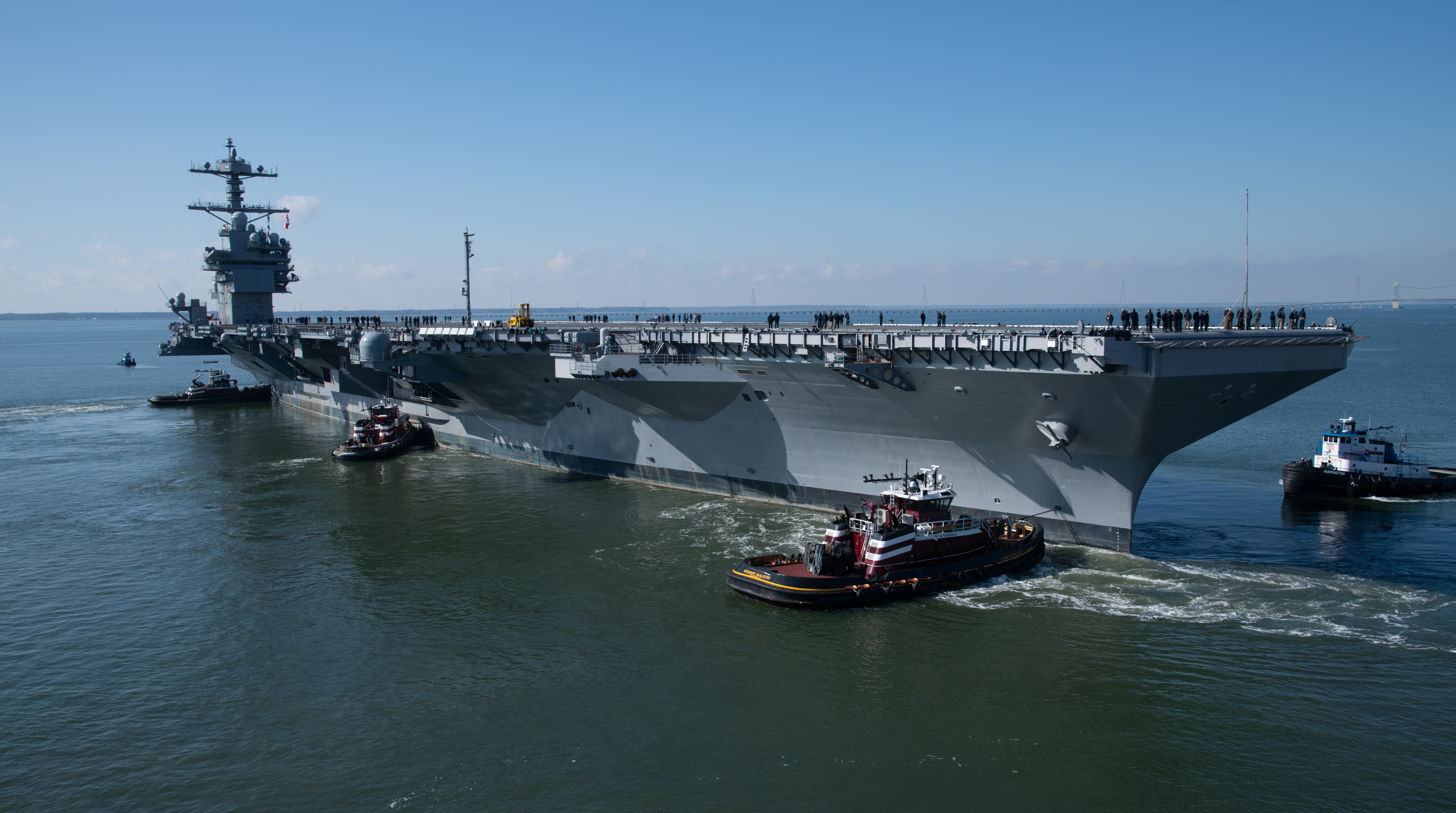 HII’s Newport News Shipbuilding Completes Successful Builder’s Sea Trials of John F. Kennedy (CVN 79)