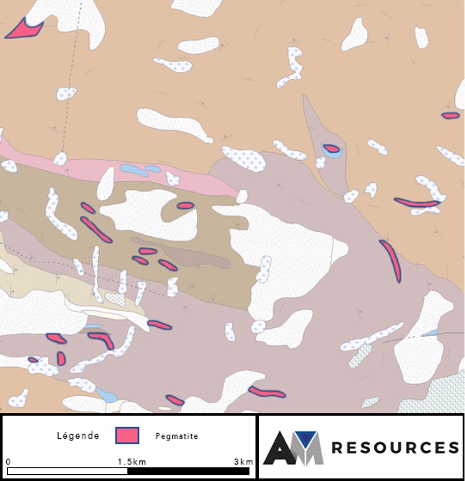 AM Resources identifie 26 nouvelles pegmatites pour un