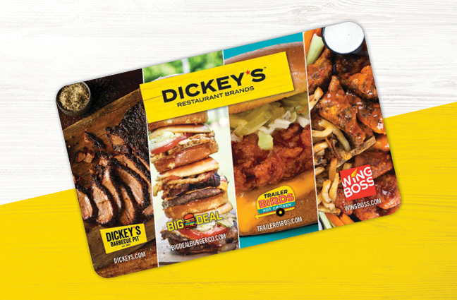 Dickey’s Multi-Brand Gift Card