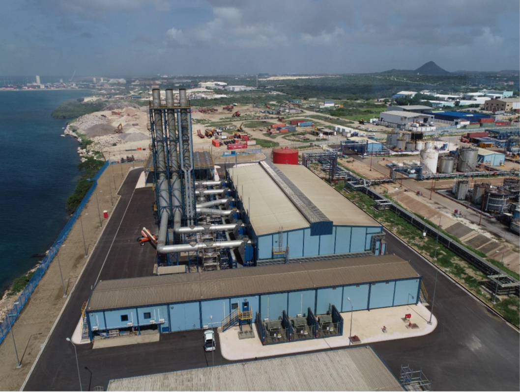 WEB Aruba’s Recip Phase IV Plant