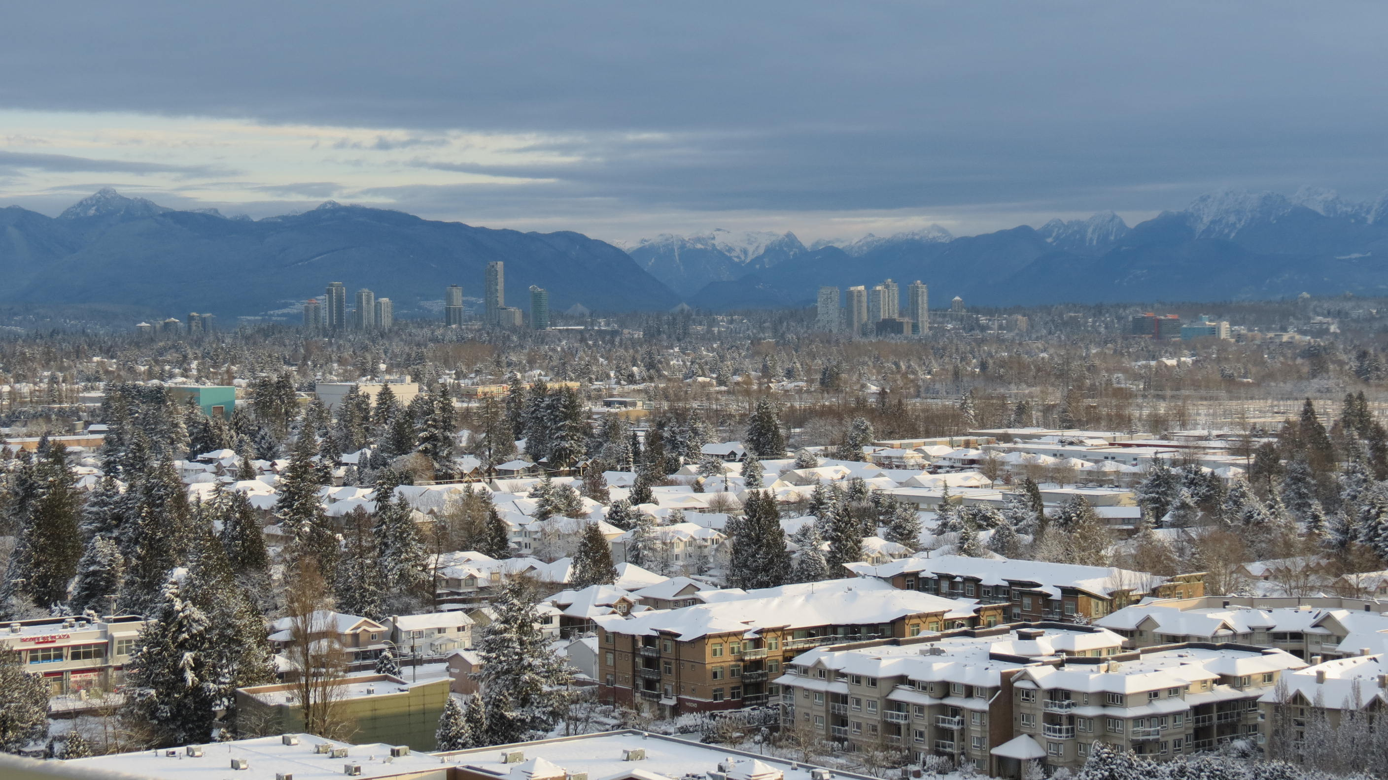 Surrey city centre arial_condos_winter