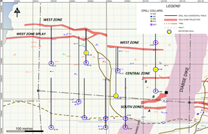 Exhibit 1 – Compilation map and 2021 drill plan