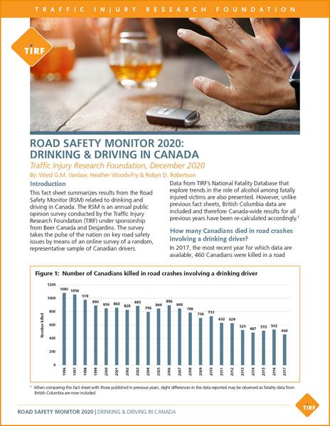 RSM 2020-Drinking & Driving in Canada-COVER with orange border