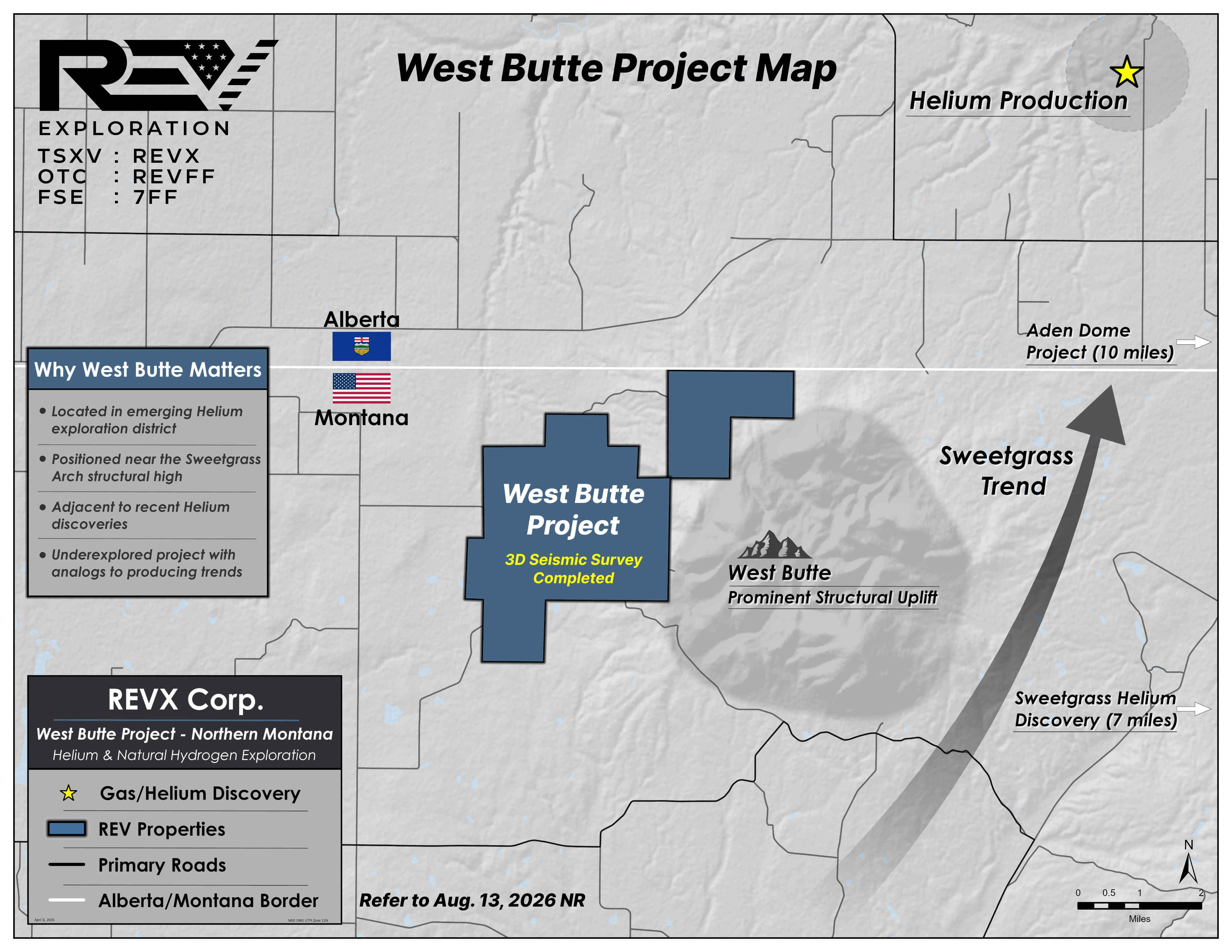West Butte Project Map