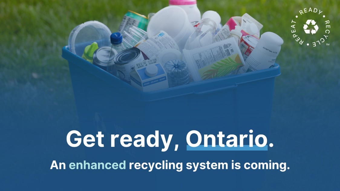 Ontario welcomes an enhanced Blue Box program, making recycling easier and saving communities more than $200 million in costs
