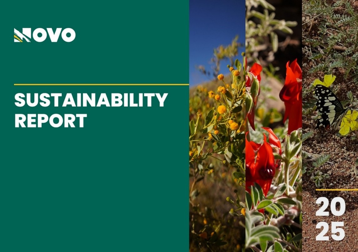 Novo Resources Releases 2025 Sustainability Report Highlighting Commitment to Integrity, People and the Environment