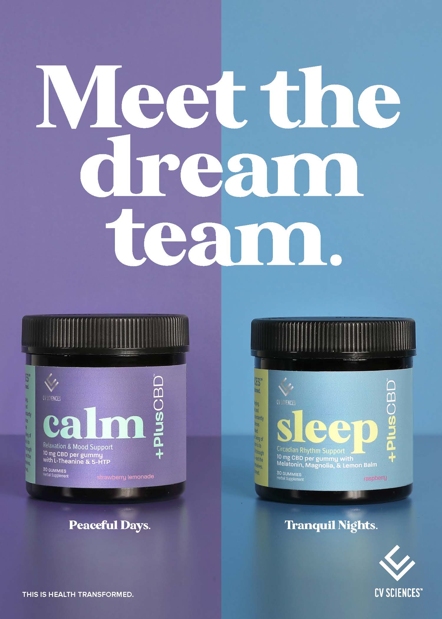 CV Sciences Announces Launch of PlusCBD™ Calm and Sleep Gummies