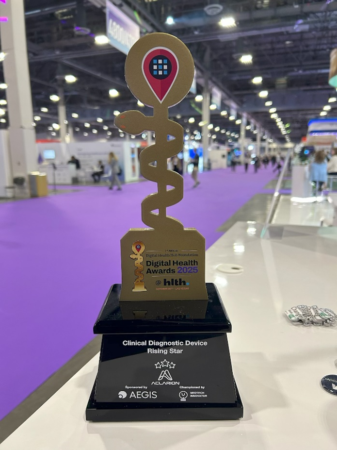 Aclarion Wins “Rising Star” at 2025 Digital Health Hub Foundation: Digital Health Awards at HLTH