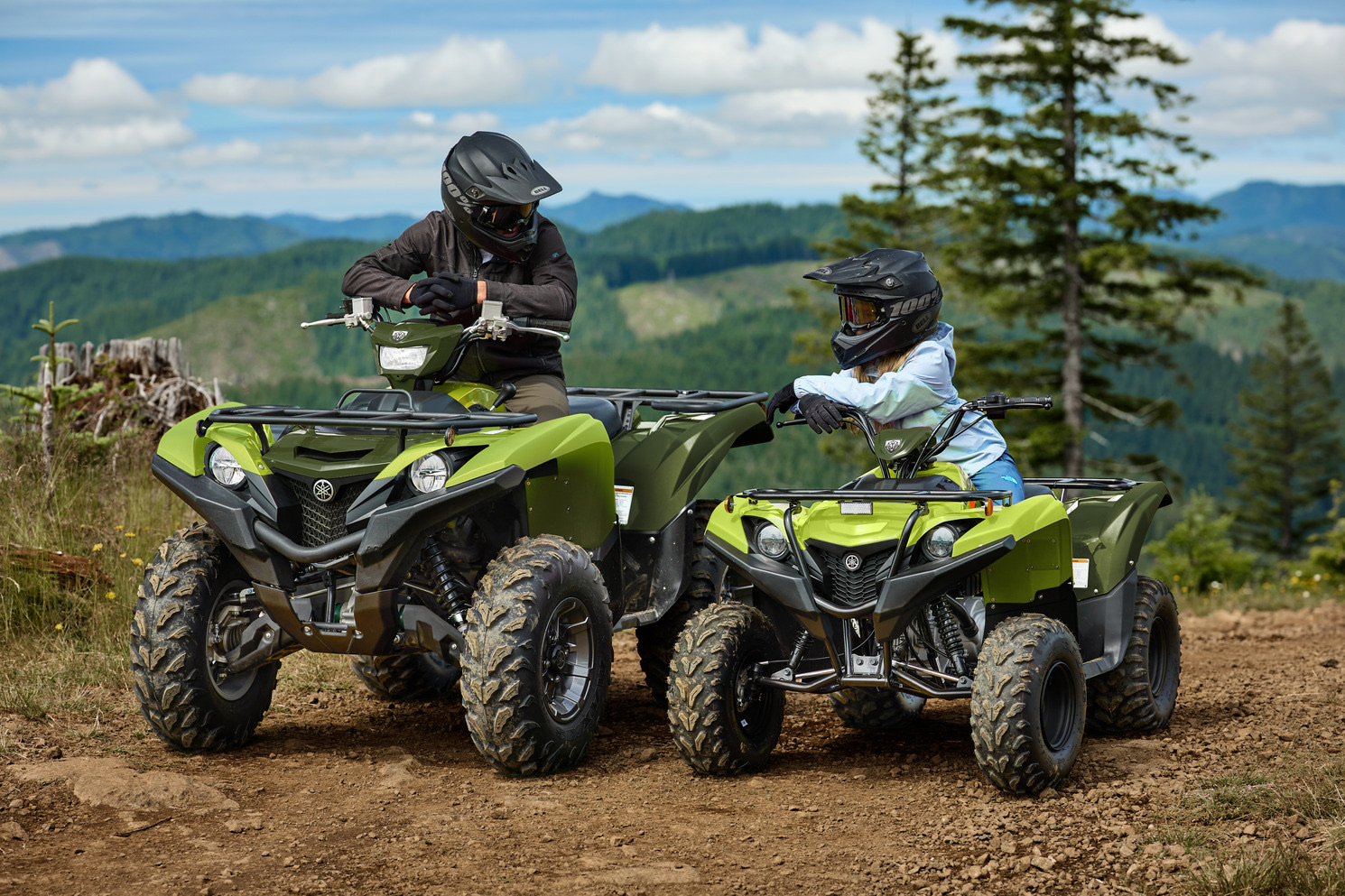 2026 Yamaha Grizzly and Grizzly 110