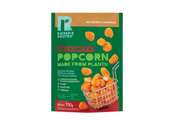 Raised & Rooted Hot & Spicy Popcorn 