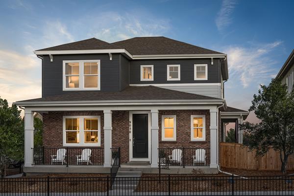 A rendering of a TRI Pointe home at Reunion in Commerce City.