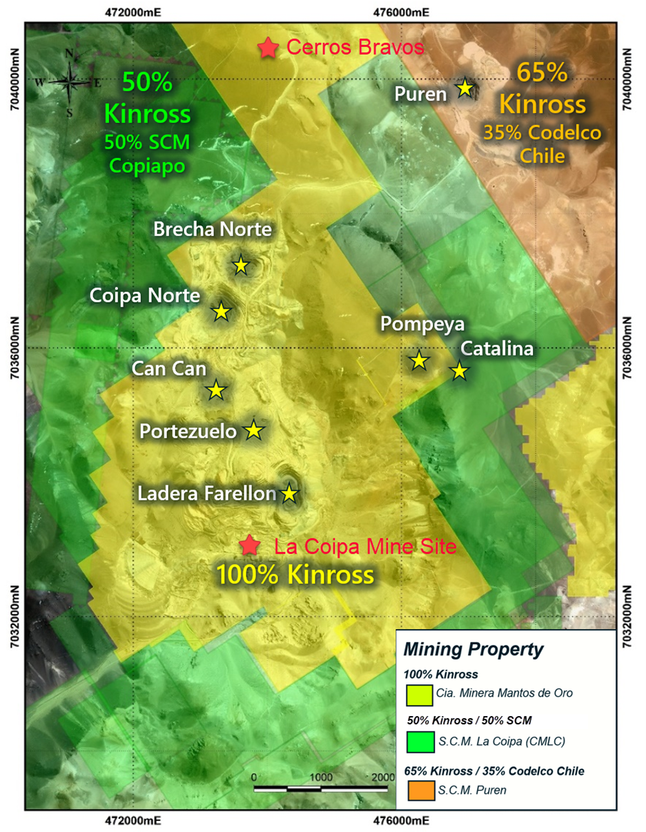 Cerros Bravos Map