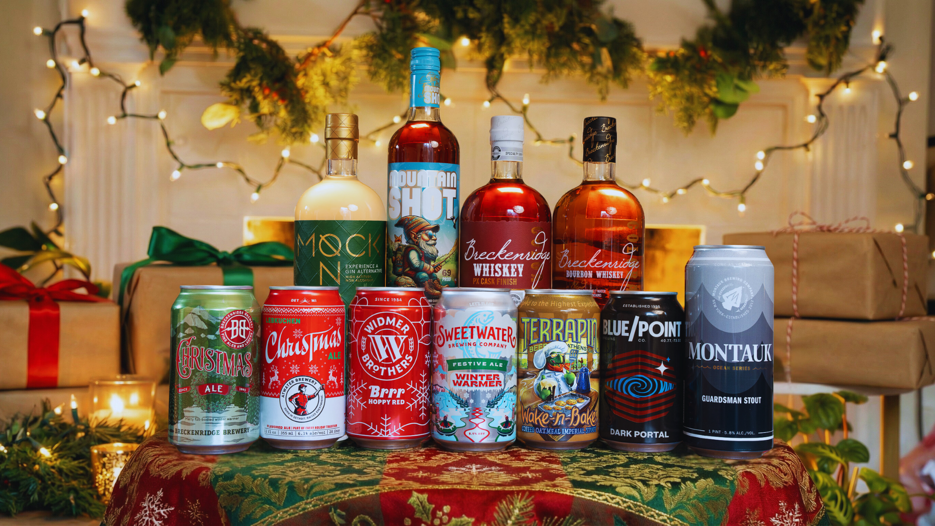 Beverage Holiday Family Image