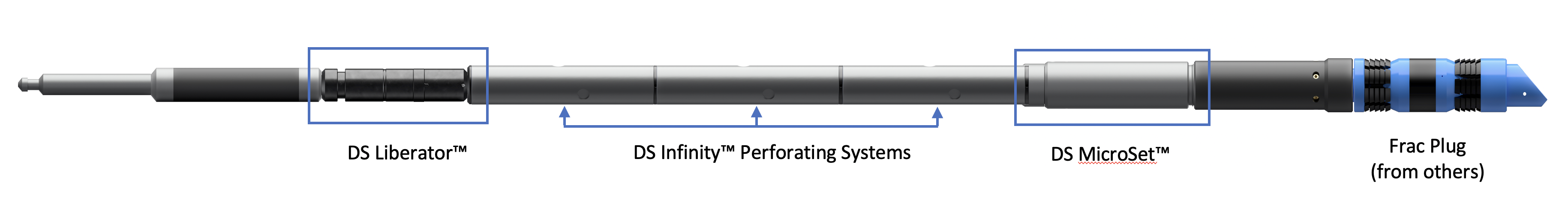 DynaEnergetics perforating string