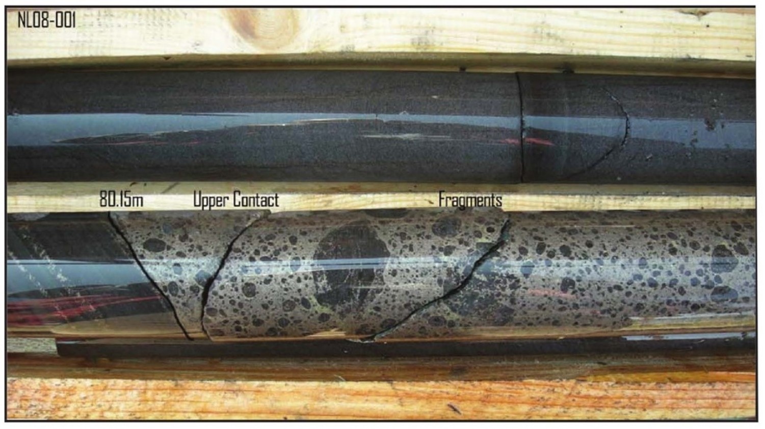 Strongbow's hole NL08-01 returned 1.89% nickel, 0.96% copper and 0.11% cobalt
