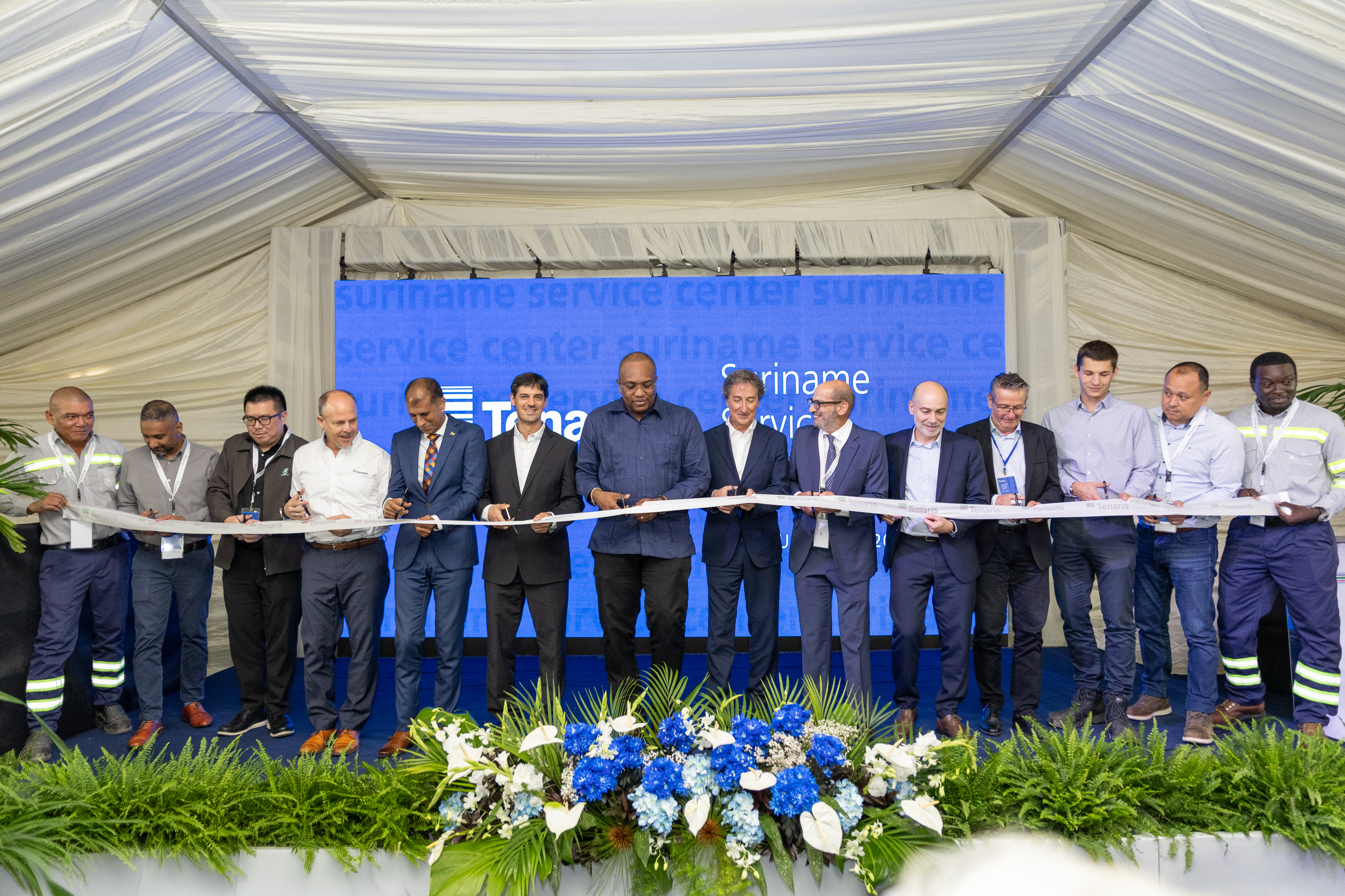 Tenaris inaugurates new service center in Suriname to support TotalEnergies’s GranMorgu offshore project 