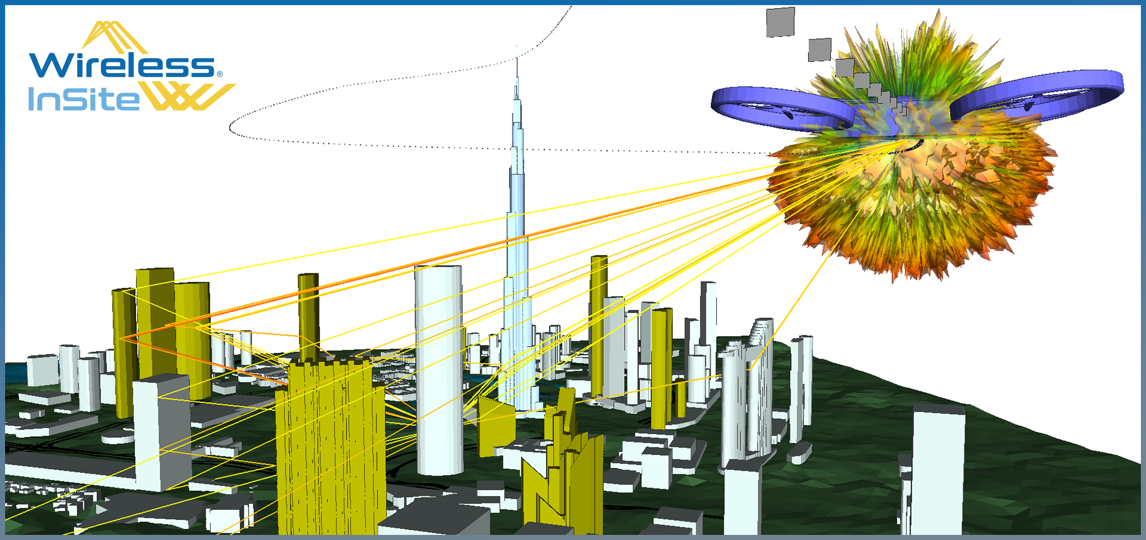 Next-Generation Wireless InSite Introduces Innovative Time-Based Mobility of RF Systems, Lunar Propagation and Wideband Ray-Tracing