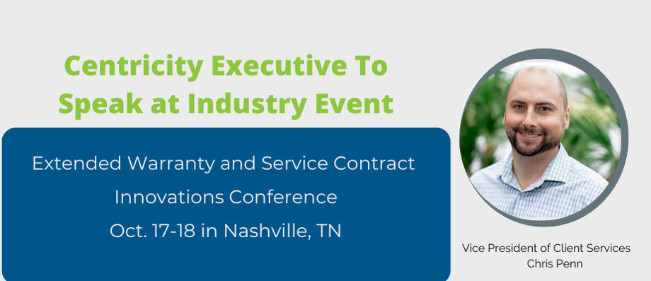 Centricity Executive To Speak at Industry Event