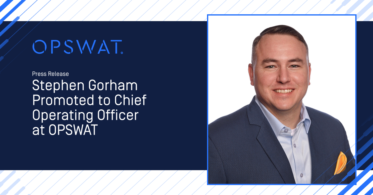 Stephen Gorham, OPSWAT COO