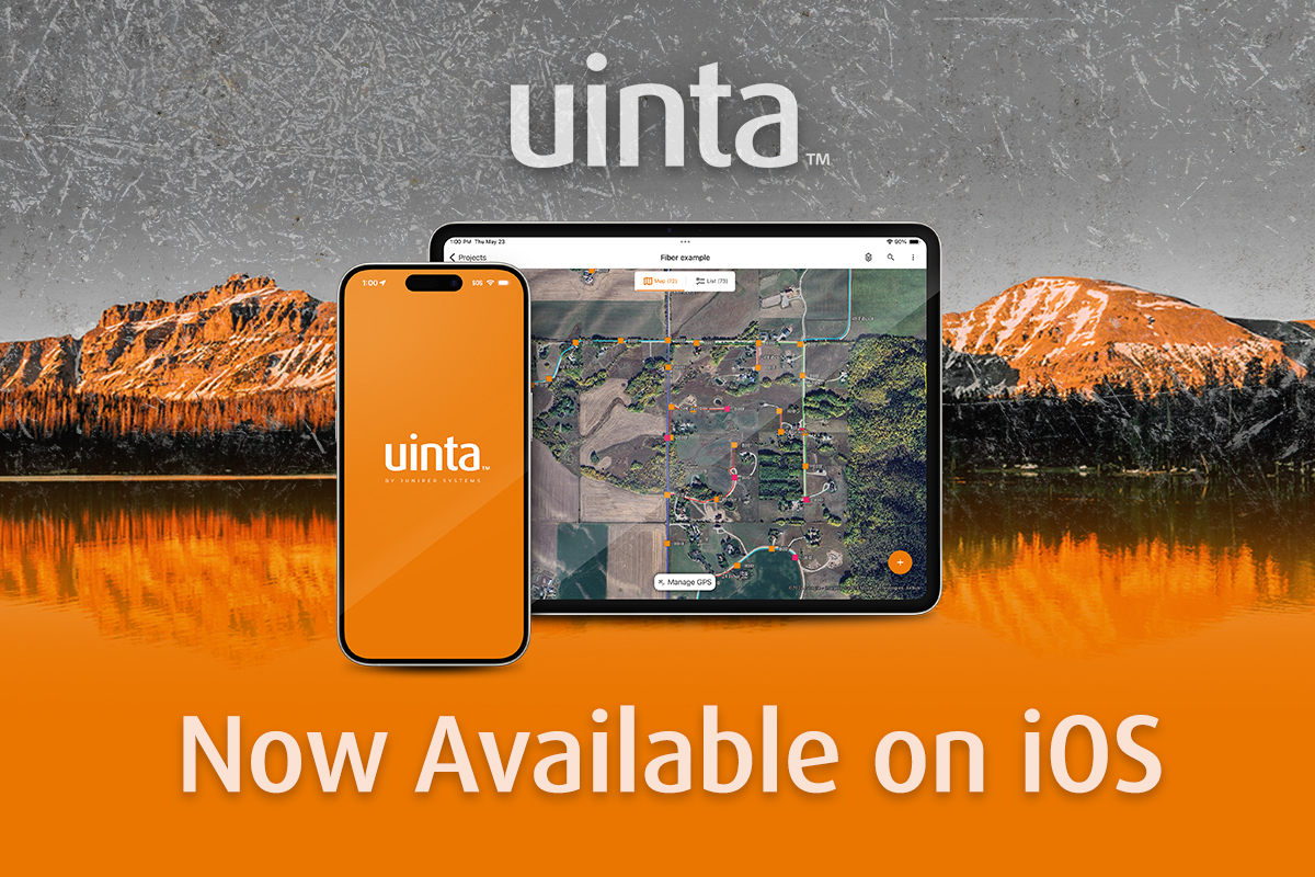 Uinta Data Collection and Mapping Software now on iOS